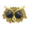 R-0519  R-0743 Vintage Silver Gold Metal Rhinestone Owl Fish Shape Adjustable Rings for Women Bohemian Fashion Accssories