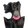 E-4276 4 Colors Ethnic Bohemian Thread Tassel Drop Earrings for Women Party Anniversary Jewelry Accessories