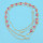 N-6922 3Pcs/set Fashion Multilayer Gold Plated Red Crystal Necklaces for Women Party Jewelry