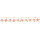 N-6922 3Pcs/set Fashion Multilayer Gold Plated Red Crystal Necklaces for Women Party Jewelry