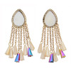 E-4282 Vintage Gold Plated Drop Earrings Charm Earring for Women Jewelry
