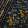 E-4288 3 Colors Vintage Bohemian Hook Bead Tassel Drop Earring for Women Earring