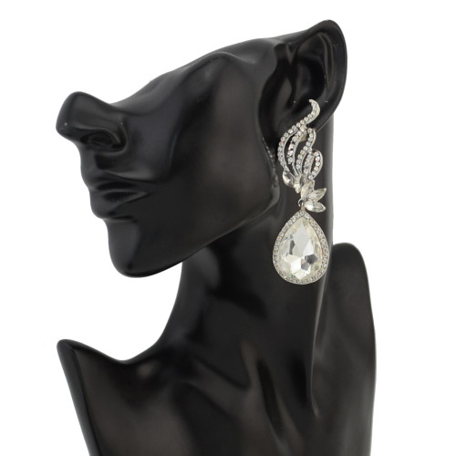 E-4286 Fashion Luxury Crystal Rhinestone Charm Earring for Women Jewelry