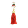 P-0379 4 Style 2 Colors Tassel  Brooches Accessories Brooch Pin Jewelry  For Men Women