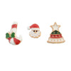 P-0378 3 Styles Christmas Enamel Charm Brooches for Men&Women Jewelry