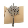 B-0861 Europe Style Men  Women Retro flame Star Saving People Hunting Things bracelet bangle