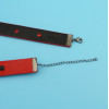 N-6928 Fashion Choker Necklaces Geometric Triangle Leather Necklace  for Women Jewelry
