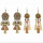 E-4294 2 style Vintage Bohemian Bead Tassel Drop Earring for Women Earring