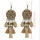 E-4294 2 style Vintage Bohemian Bead Tassel Drop Earring for Women Earring
