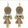 E-4294 2 style Vintage Bohemian Bead Tassel Drop Earring for Women Earring