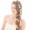 F-0461 Elegant Pearl Flower Shape Headbands for Bridal Wedding Party Hair Jewelry Accessories