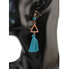 E-4305 Vintage Tassel  Charm  Drop tassel  Earring for Women Jewelry