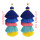 E-4316 2 styles Fashion Bohemian Vintage Stud Tassel Colorful Earring for Women Jewelry