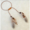 B-0862 New Arrival European Feather Beads Armlet For Women Jewelry