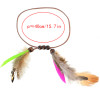 B-0863 Bohemian Feather Pendant Leather Arm Chain Armlet Charm Bracelets for Women Fashion Jewelry