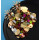 E-4327 7 Colors Sequins Long Earrings Fashion Rhinestone Statement Jewelry Tassel Earrings for Women Wedding Accessories