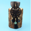 E-4328 Bohemian Alloy thread Tassel Drop Dangle Earrings Jewelry
