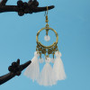 E-4333 New F ashion Jewelry Bronze Plated Alloy Thread Bead Drop Dangle Earrings