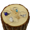 R-1481 4Pcs/set Bohemian Blue Stone Midi Finger Ring Sets for Women Fashion Jewelry Accessories