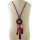 N-6943 4 Colors Fashion Pendant Dangle Pom pom Bead Tassel Earring for Women Jewelry