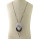 N-6941 Fashion jewelry Plush Beads Long Charm Necklace For Women