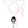 N-6941 Fashion jewelry Plush Beads Long Charm Necklace For Women