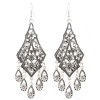 E-4349 Fashion Gold Silver plated Hook Bohemian Vintage Tassel Alloy Earring for Women Jewelry