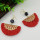 E-4357 3 Colors Gold Plated Alloy thread tassel fan Drop Dangle Earrings Jewelry