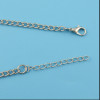 N-6944 Fashion Silver Plated Leaf Choker Chain Necklace for Women Jewelry