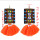E-4365 New Fashionn 3 Colors Metal Alloy Colorful cloth thread Tassel Pendant earrings
