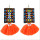 E-4365 New Fashionn 3 Colors Metal Alloy Colorful cloth thread Tassel Pendant earrings