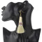 E-4368 New Fashion 6 Colors Metal  Alloy Colorful thread Tassel Pendant earrings For Women Jewelry