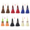 E-4368 New Fashion 6 Colors Metal  Alloy Colorful thread Tassel Pendant earrings For Women Jewelry