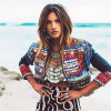 N-6466 Bohemian Vintage style gold & silver plated coin shape tassel underwear necklace for women jewelry