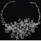 F-0465 * Fashion Silver Alloy Bridal Rhinestone Crystal Headband Wedding Headpieces Hair Accessories