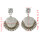 E-4380 Fashion New Arrival Shell Pearl Crystal Charm Sea Earring for Women Jewelry