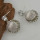 E-4380 Fashion New Arrival Shell Pearl Crystal Charm Sea Earring for Women Jewelry