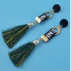 E-4390 New Fashion 1 Colors Metal  Alloy  thread Tassel Pendant earrings For Women Jewelry