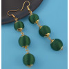 E-4397 7 Colors Cute Thread Pom Pom Ball Drop Earrings for Women Ladies Party Fashion Jewelry