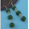 E-4397 7 Colors Cute Thread Pom Pom Ball Drop Earrings for Women Ladies Party Fashion Jewelry