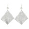 E-4392 New Fashion Bohemian Gold Silver Plated Hollow out Crystal Rhinestone pendant earrings