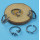R-1491 5Pcs/Set Bohemain Black Alloy Midi Finger Rings for Women Wedding Party Fashion Jewelry