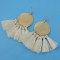 E-4404 New Fashion 5 Colors Gold Plated Alloy Thread Tassel Shourouk Earrings