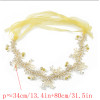 F-0472 Fashion Lace Flowers Crystal Pearl Beads  Hairpin Hair Clip For Women  Bridal Wedding Hair Accessories Jewelry