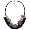 N-6962 Fashion Multilayer tassel Pearl Pendant Flower Shape Necklaces for Women Bohemian Party Jewelry