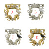 P-0390 Fashion Gold Silver Plated Alloy Crystal Rhinestone Scarf Buckle Brooch Accessory Women's Wedding Gift
