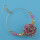 E-4420 New Fashion Bohemian personality Styles Punk Big Round Pom Pom Earrings Accessories