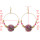 E-4420 New Fashion Bohemian personality Styles Punk Big Round Pom Pom Earrings Accessories