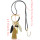 N-6972 New Gold Plated Tassel Charm turquoise thread Feather pendant Necklace Jewelry
