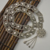 N-6907 Vintage Style Turkish Gypsy Silver Plated Alloy Belly Body Chain Waist for Women Beach Sunshine Party Jewelry